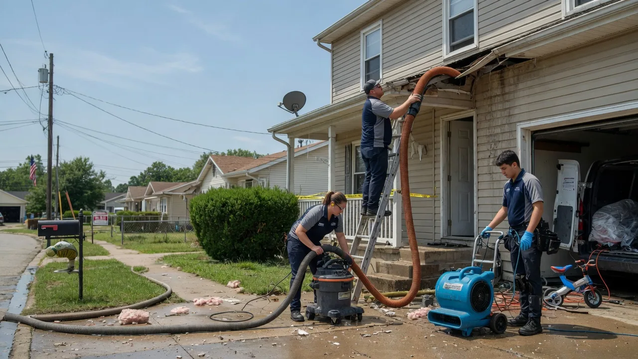 Water Damage Restoration in Jackson, MI near me